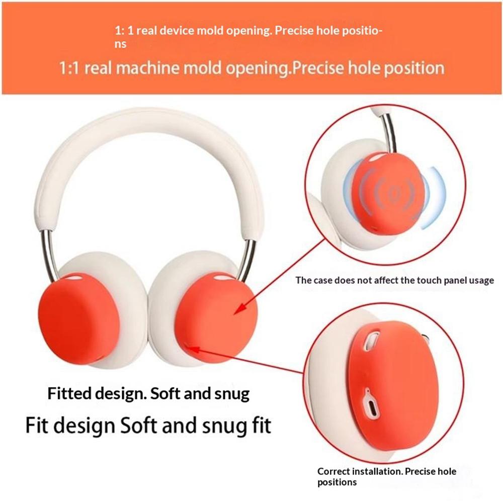 1 Paar Für CMF by Nothing Kopfhörer Pro Silikonhülle Kopfhörer Außenschale Schutzabdeckung