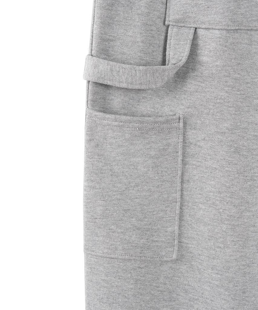 EXCONTAINER Wide String Carpenter Sweatpants (Melange Grey)