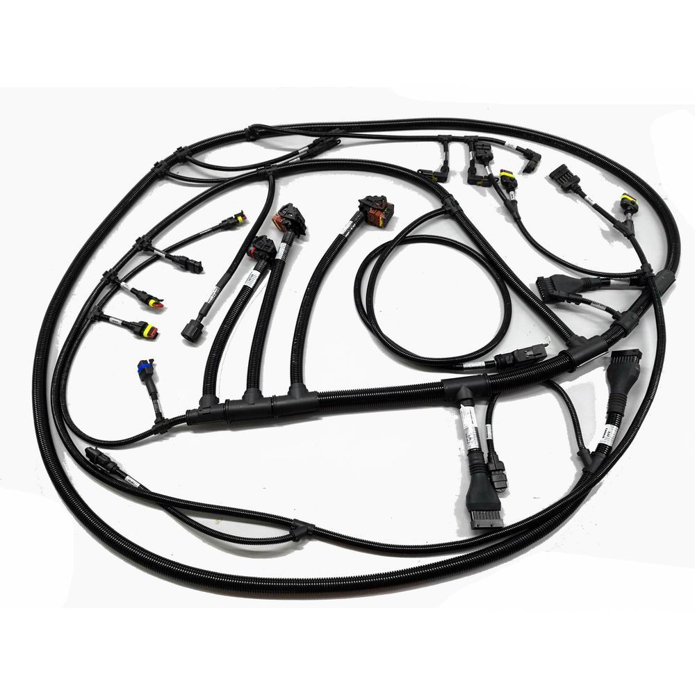 Bshine Engineered Connector Cable Assembly: Professional ISOBUS Wiring Harness for Automobile and Agricultural Machinery (Black,12-core&10P) чёрный