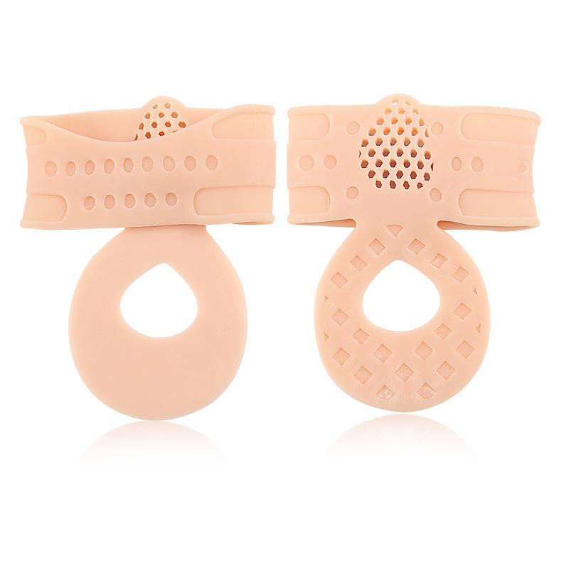 

SEBS Guard Foot with Perforated Foot Center Shock Absorption, Soft Antiaging-abrasion Half-cushion Back Drag Orthopedic Tensile Foot Guard one size fits all