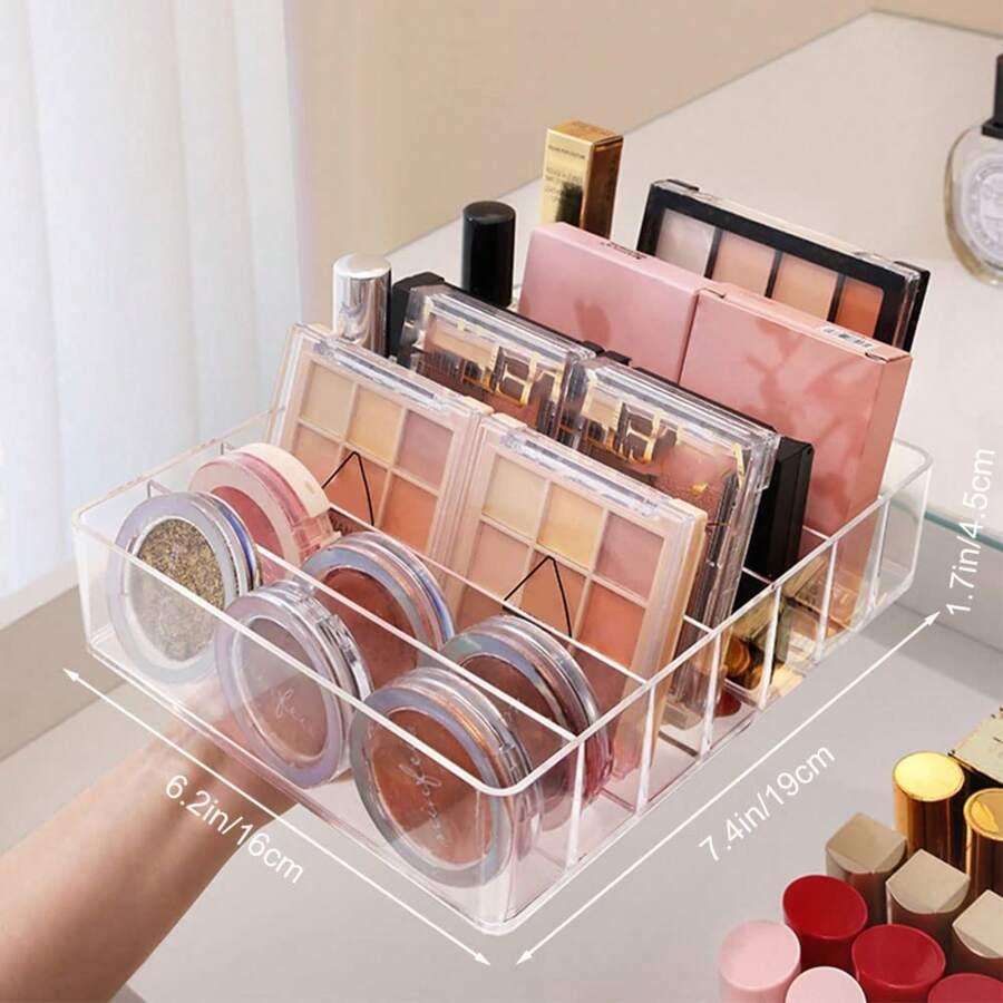 Eyeshadow Palette Organizer Clear Makeup Organiser Eyepowder Storage Tray Lipstick Holder Drawer Cosmetics Organizer For Women