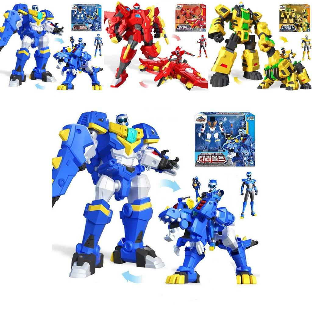 Mini Special Forces Toy Super Dino Power Mecha Transformation Robot For Boys