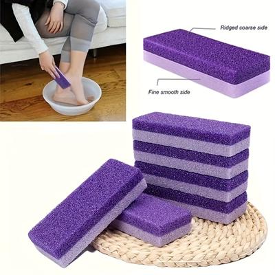 3 Stück wiederverwendbare Bimsstein-Schwämme für die Füße - Sanfter Peeling-Entferner - Spa-Pediküre-Schrubber-Set in Salonqualität - Weicht müde Füße auf & revitalisiert