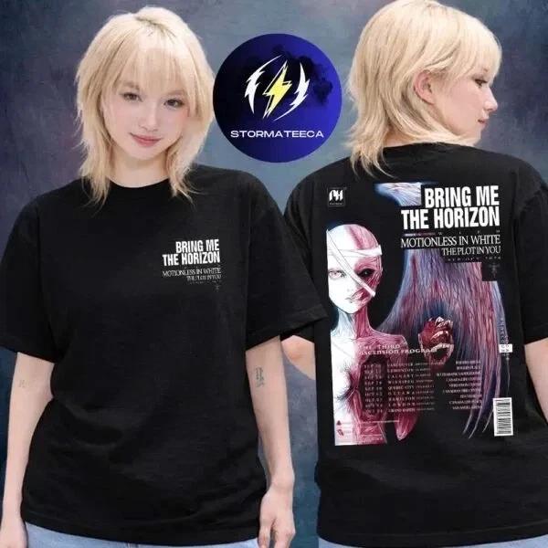 Bring Me The Horizon Third Ascension Tour Dates T-shirt XL