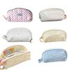 Large Capacity Pen Bag Polka Dot Print Cosmetic Pouch Cute Stationery Organizer  Students
