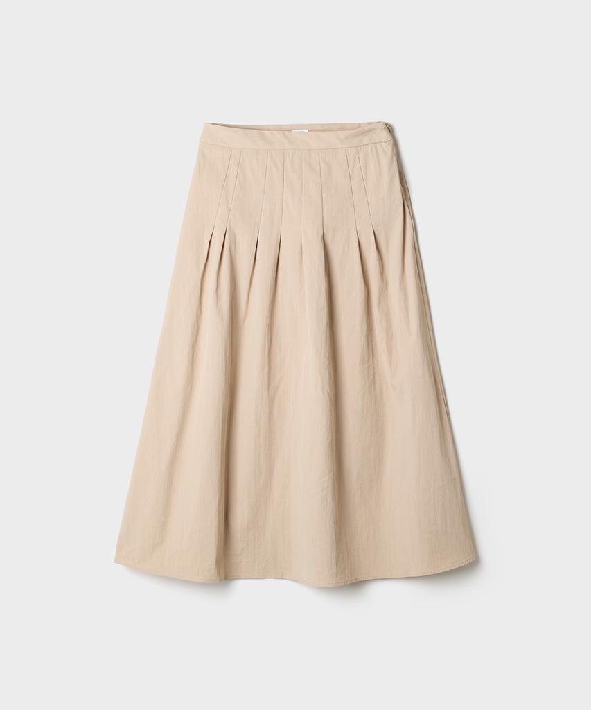 Seupao Double Pleated Long Skirt_Spwhg25W01