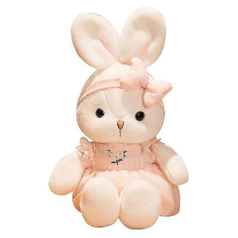 Sweet Bunny Plush Toy Perfect Pillow Companion for Kids' Sleep and Play