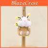 Cute Cartoon Hamster Plush Toy Keychain Super Soft Fluffy Bag Charm For Kids