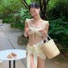 Premium Sexy Spice Girls Three-piece Skirt Casual Vacation Pure Desire Small Fragrant Style Split Swimsuit Women's Bikini