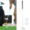 Golf Putter Links Rechts Hand Aluminiumlegierung Golf Putter Schiebestange mit 2 Stück Bällen