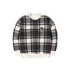 MLB New York Yankees Sweatshirts Unisex Black Crew Neck Moderate Regular 3AMTC2114-50CRS