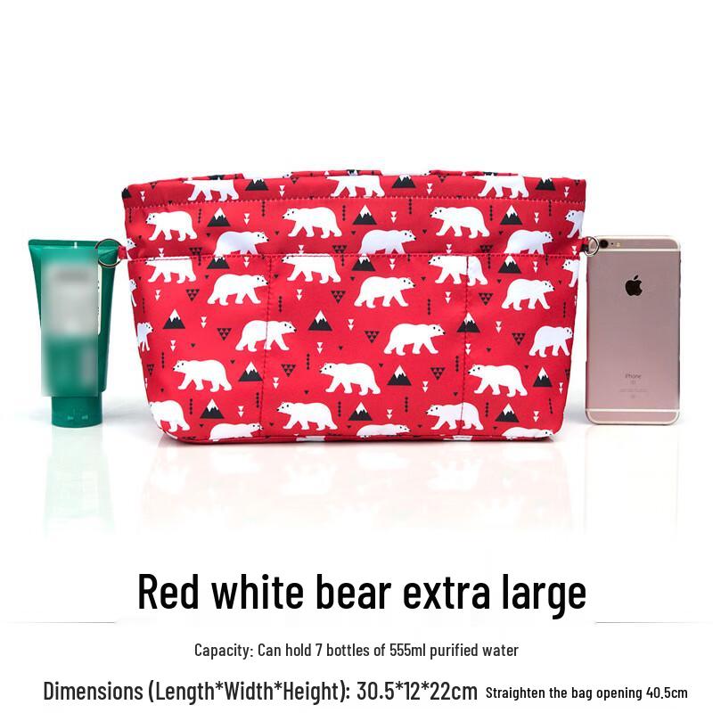 OLOMM Nylon Cosmetic Bag Organizer