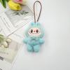 Labrador Plush Keychain In Rabbit Costume - Cute Brooch and Bag Ornament