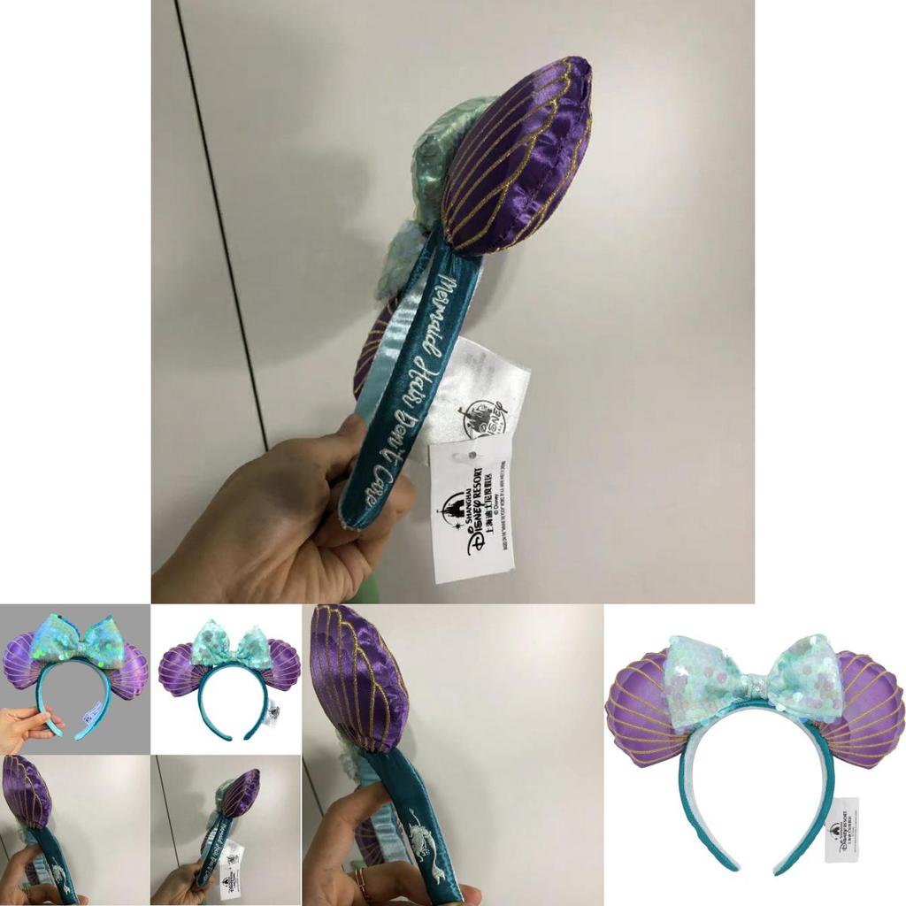 Cute Mermaid Headband For Girls Handmade Princess Hair Accessory With Avocado Trend