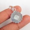 Sky Blue Topaz Gemstone 925 Sterling Silver Jewelry Handmade Women Pendant 1.37" PP-34-8