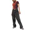 Jordan Air Crop Top Women's Black Purple HF9439-540