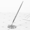 Smooth Writing Reception Desk Pen Wedding Decor Metal Pen Stand Holder  Party Events