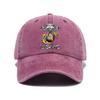 Leisure Multifunctional Usmc Printed Washed Baseball Cap, Suitable For Golf, Casual Wear, And Outdoor Activities, Neutral Golf