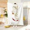 Anime Character N-Nashetania Lui Piena Throw Soft Warm Throw Blanket for Bedroom Living Room Bed Travel Camping Picnic Gift