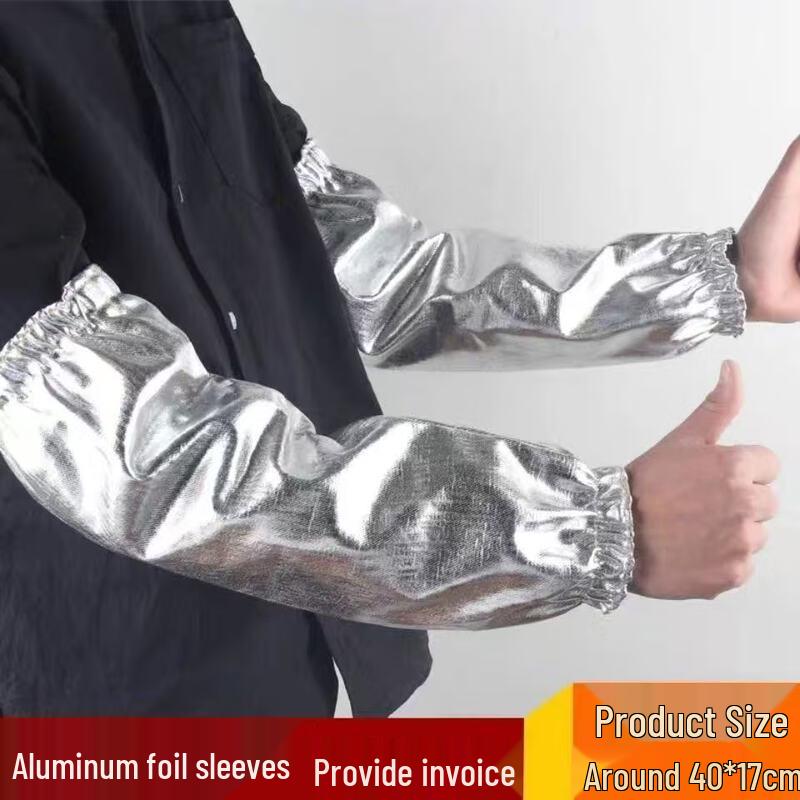 Aluminum Foil High Temperature Protective Gloves