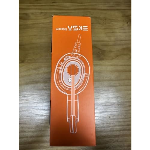 EKSA USB Headset with Noise Reduction, Built-in Microphone, Busy Light, Mute Function, and Handheld Controller for Web Conferencing, Telework, Remote