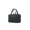 Portable Travel Cosmetic Bag Hanging Mesh Four Fold Toiletry Organizer with Multiple Compartments and Durable Zipper Closure for Bathroom Storage