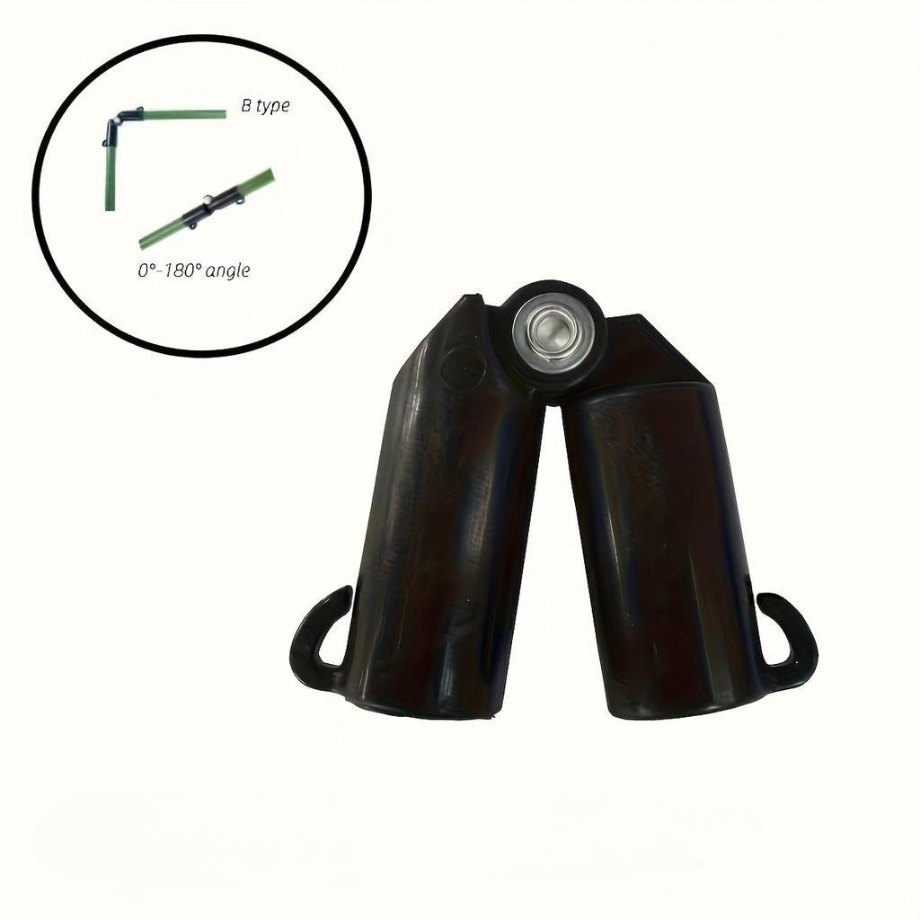 2pcs Greenhouse Frame Connectors Plastic Tube Components Garden Pole Connectors for Constructing a Greenhouse