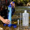 1pcs Outdoor Water Filter, Personal Straw Water Filtration System, Emergency Survival Water Purifier For Camping Hiking Climbing