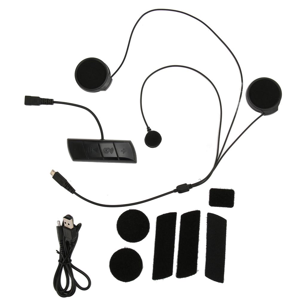 Motorcycle Bluetooth5.0 Helmet Headset GPS Navigation Handsfree Calling Stereo Music Waterproof
