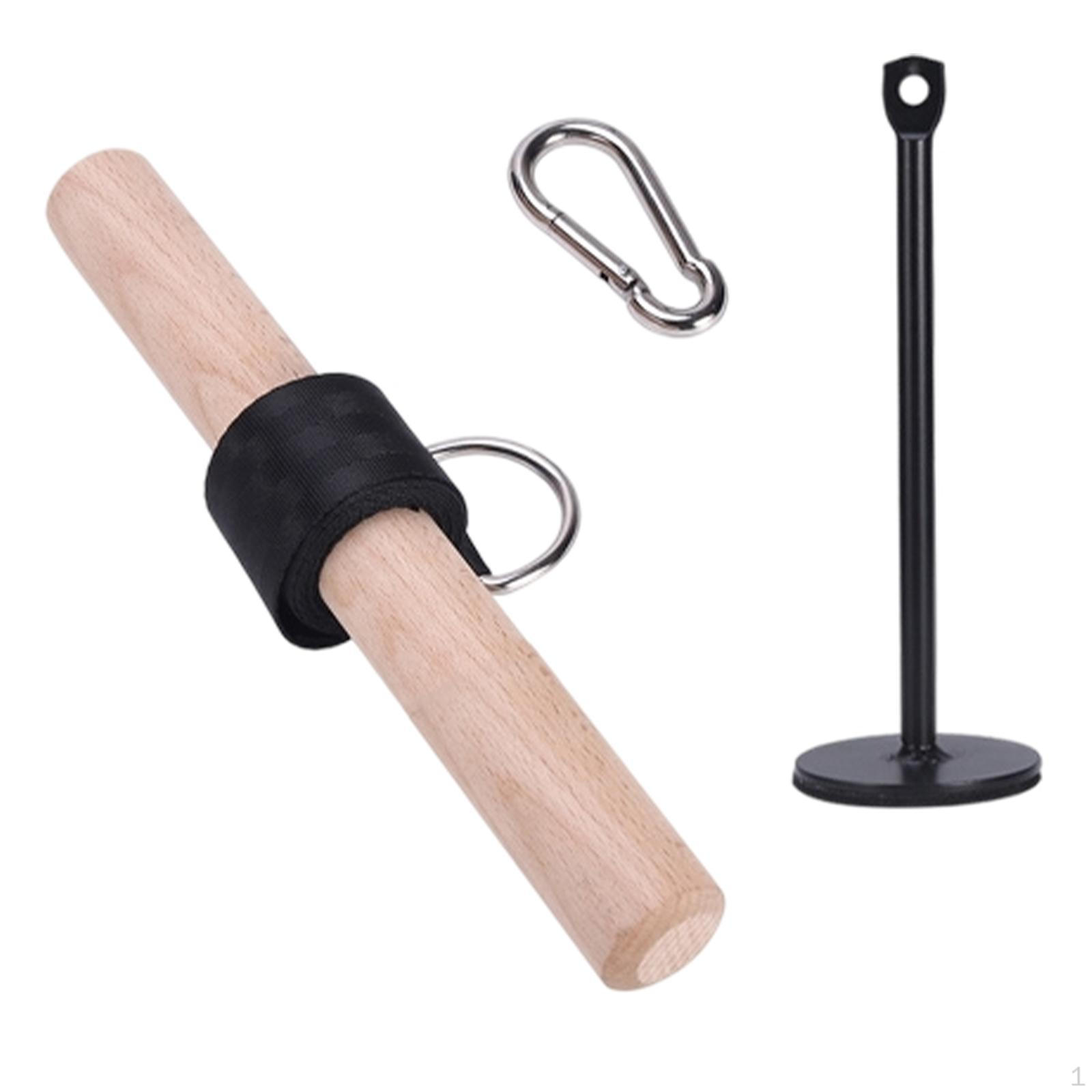 

Forearm Wrist Roller Home Gym Lifting Exercise Fitness Sturdy Adults