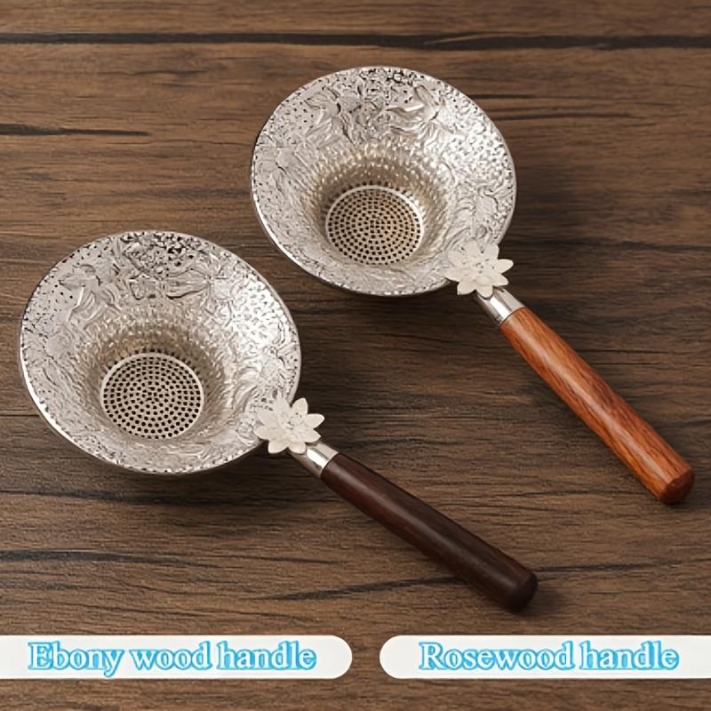 1PC Wooden Tea Leak Tea Filter Tea Water Separator Tea Leak Tea Set Tea Filter Tea Filter Tea Filter