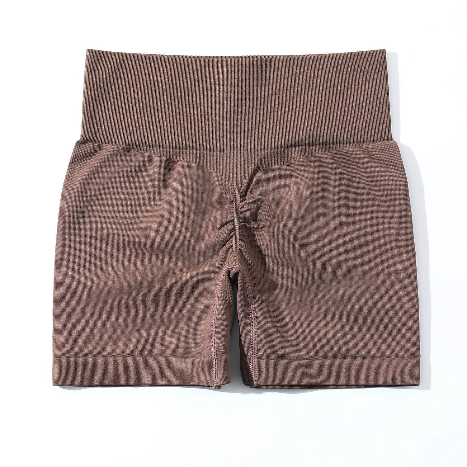 

В наличии! Новый женский бесшовный костюм для йоги из пяти частей со стильными брюками с высокой талией, приподнимающими бедра, и красивым дизайном спины. Small