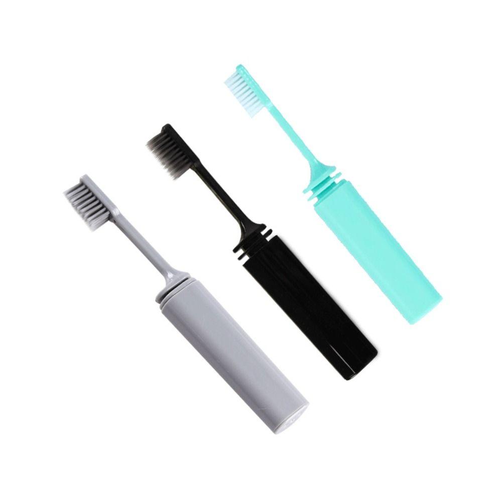 Hair Toothbrush Oral Hygiene Tool Bamboo Charcoal Travel Toothbrush Tooth Brush Oral Care Brush