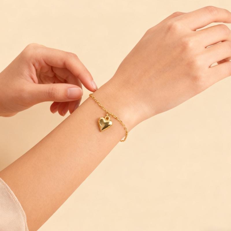 Pack of 50 Elegant Heart Shaped Pendants for Jewelry Crafting Two Color for Various Occasions