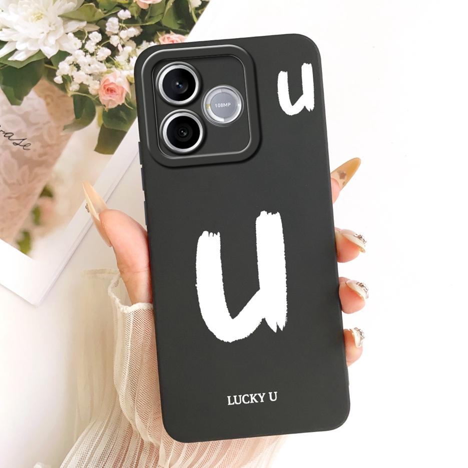 Pour Honor 600 Lite Coque LNA-NX1 Mignon Lettres Chanceuses Housse TPU Souple Mate Coque de Téléphone Pour Honor 500 Smart Honor600 Lite Fundas Sacs