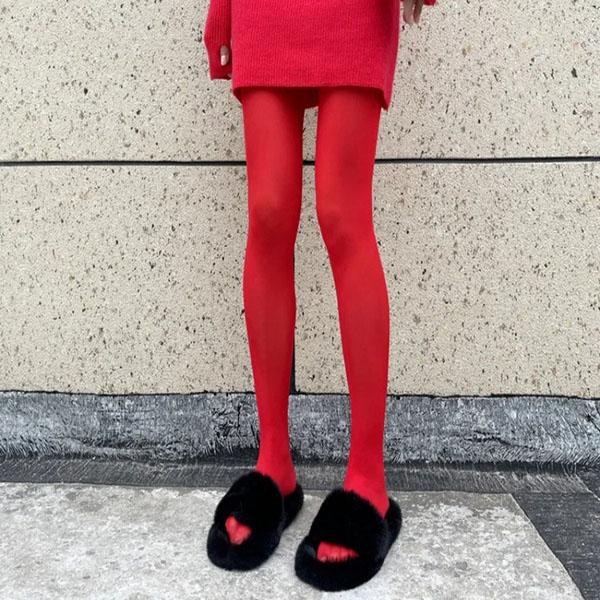 

Wine Women S Tights Slim Stockings Winter New Year Pantyhose Super Elastic Leggings Girls Sexy Tights Pants Women Stocking
