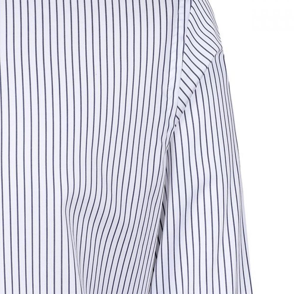 Vanbrough Twill Stripe Straight Wide Collar Slim Shirt  Bossl1151 Ny 