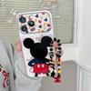 Cute Cartoon Mickey iPhone Case for 17, 16 Pro Max, 15, 14 (Back View, New Model)