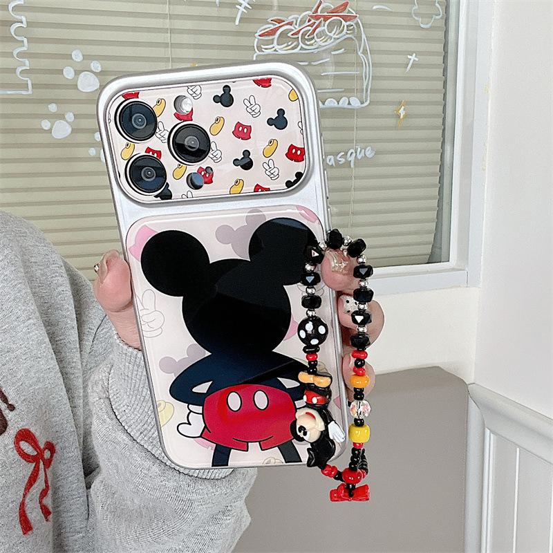 Cute Cartoon Mickey iPhone Case for 17, 16 Pro Max, 15, 14 (Back View, New Model)