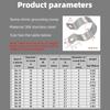 1Pcs Fastening Hardware Grounding Clip with Screws Nuts Pipe Buckle New Hose Clamp