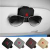 Car Sun Visor Glasses Clip Magnetic Sunglasses Organizer Box Card Holder For Peugeot 307 308 206 207 208 408 107 2008 3008 valve