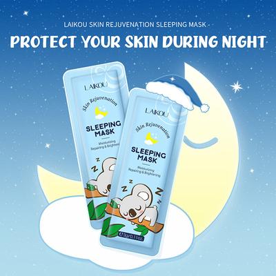 7-pack Renewing Sleeping Mask Anti-wrinkle Nighttime Dark Mask for Face