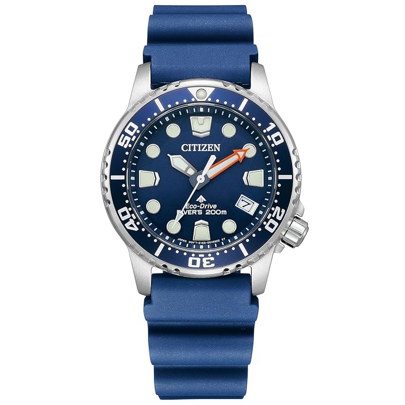 

[Citizen] годинник pro master Photovoltaic eco-drive diver 200m водонепроникний темно-синій нічник для хлопчиків розмір чоловічий EO2021-05L синій