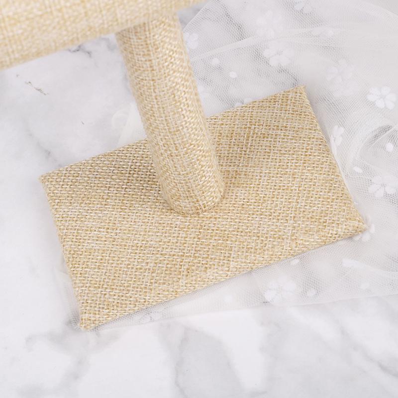 T Bar Samt Haarband Stirnband Halter Einzelhandel Shop Display Stand Rack Halter