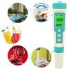 TDOFYH 7-in-1 Water Quality Tester pH/TDS/EC/ORP/S.G/Salinity/Temp, Replaceable Electrode, Backlit, for Aquariums, Drinking Water, Pools