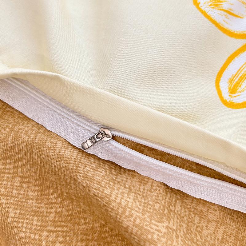 1Pc Sweet Red Flowers Duvet Cover Botanical Floral Pattern Comforter Cover Skin-friendly Comfortable Bedding Bedroom Decor