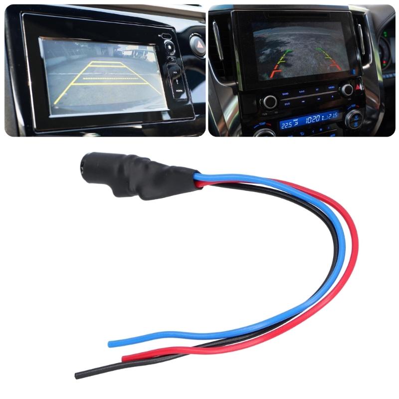 Car Rear View Backup Camera Signal Filter Line Suitable for Enhanced Parking Safety & Clarity Accurate Distance Judging