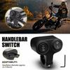 Waterproof Motorcycle 7/8???Light Switch Handlebar Double Control Button On Off