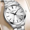MEGIR Quartz Sport Watches for Men Stainless Steel Simple Fashion Business Wristwatch Clock Waterproof Relogio Masculino 1096