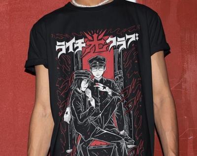 Horror Manga T-Shirt: Dark Anime Gothic Graphic Tee